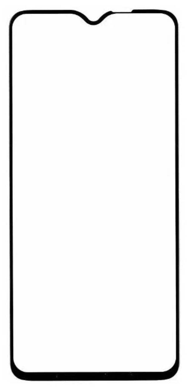 Защитное стекло 2D для Xiaomi Redmi Note 7, Черный