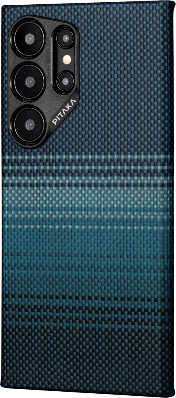 Чехол PITAKA MagEZ 4 для Samsung S24 Ultra, Кевлар, Восход Луны
