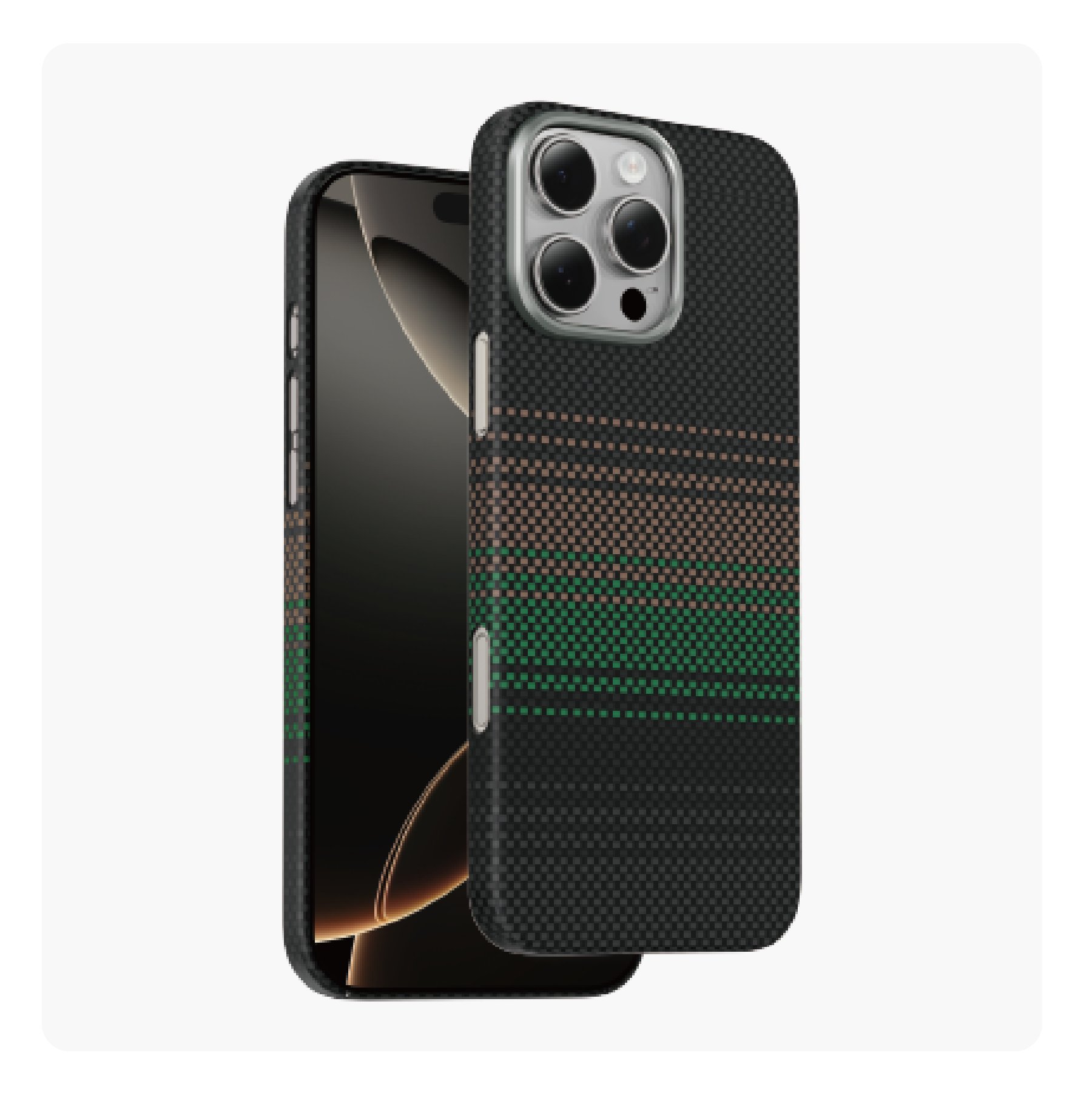 Чехол Keephone Kevilar для iPhone 16 Pro, Черный