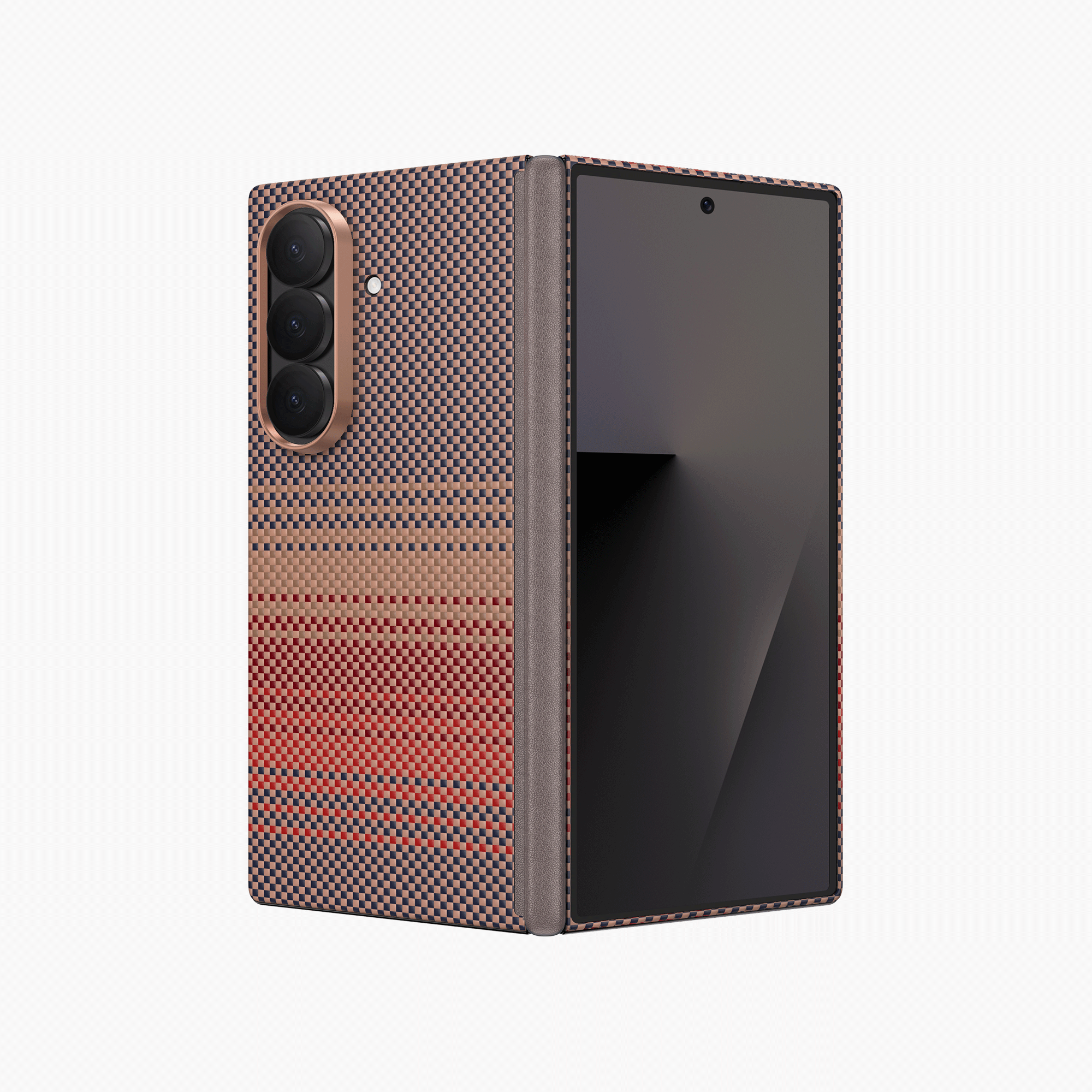 Чехол Keephone Kevlar Case для Samsung Z Fold7, Бронзовый