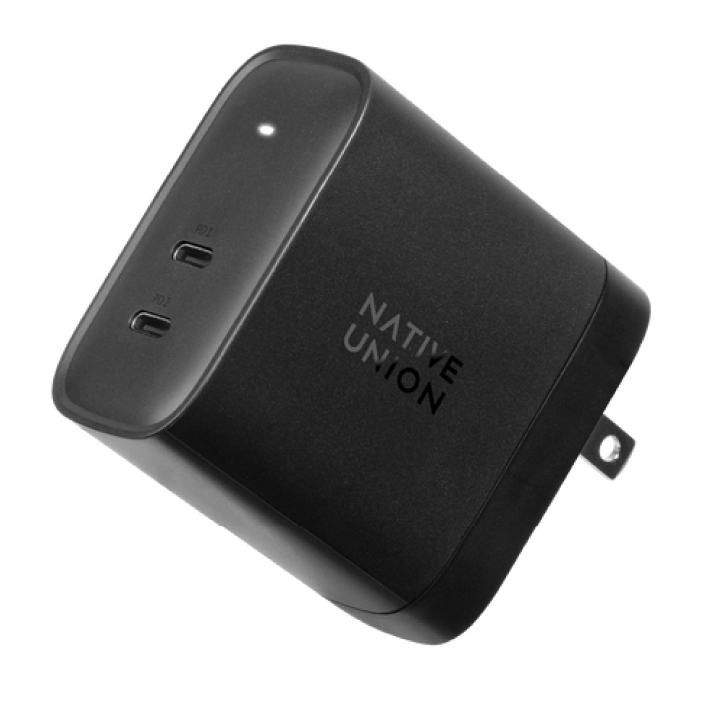 Native Union Fast GaN Charger PD, 65W, Черный