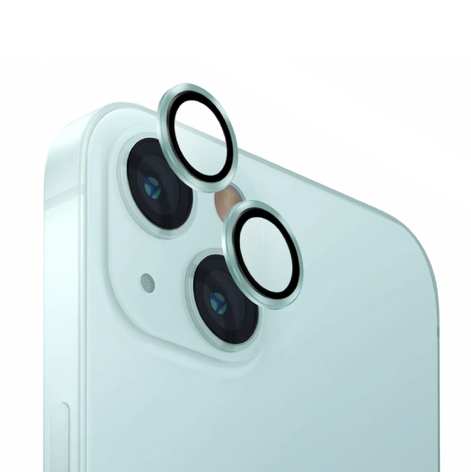 Защитное стекло линзы SupGlass Anti Glare на камеру iPhone 15/15 Plus, Зеленое