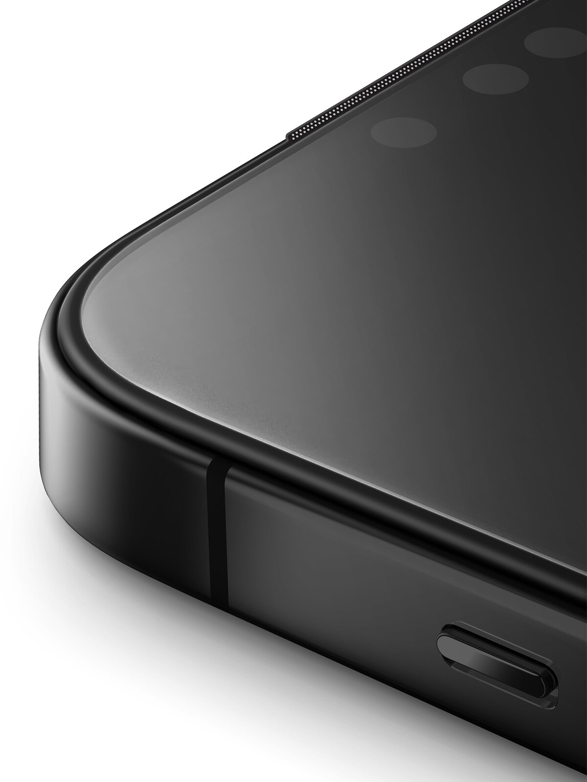 Защитное стекло Uniq для iPhone 17/16 Pro OPTIX Vision AR Anti-Dust filter Black (+installer)