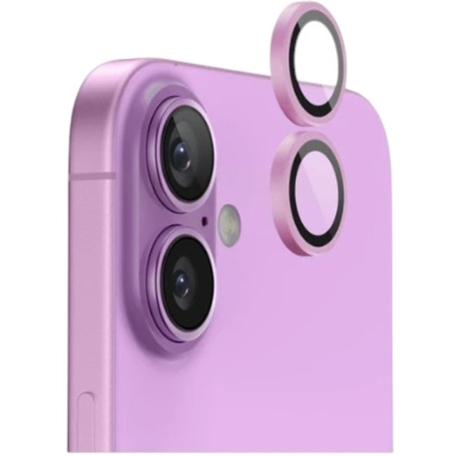 Защитные линзы SupGlass glass Anti Glare SG-31 на камеру iPhone 17 (2Pce), Розовый