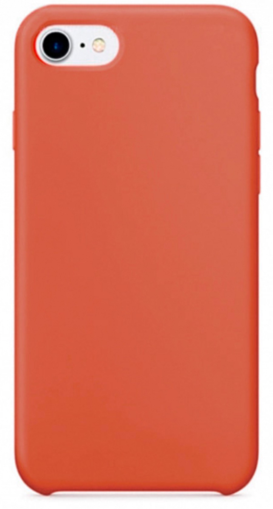 Оригинальный Силиконовый чехол для iPhone 7/8, Морковный