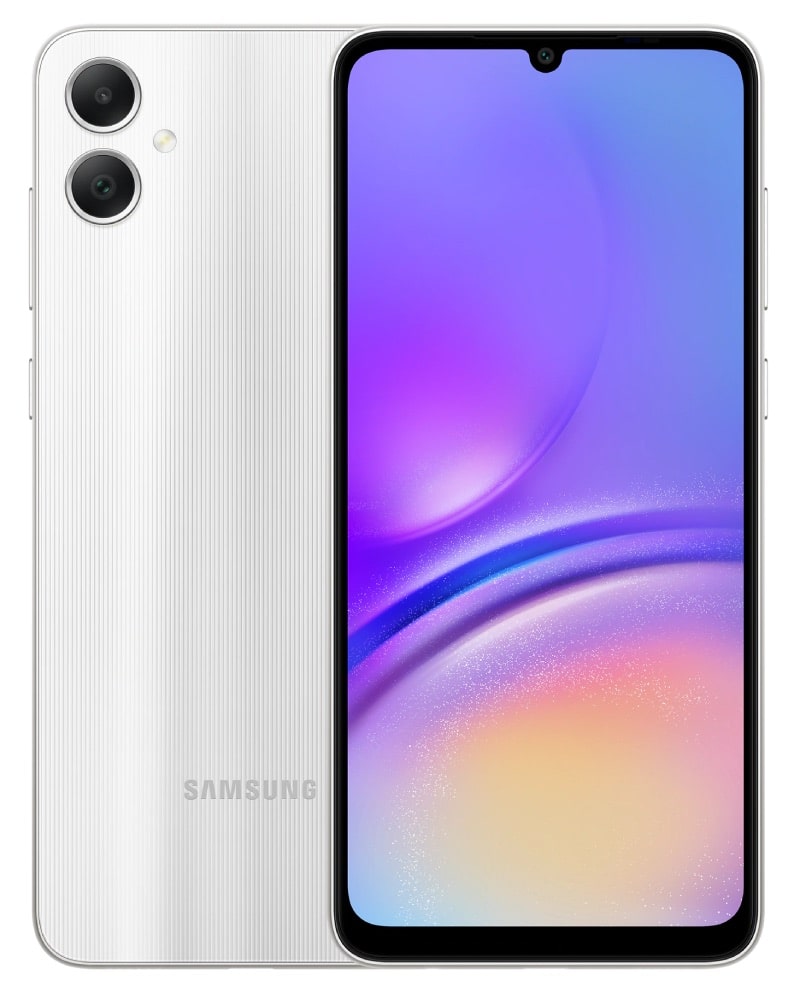 Samsung Galaxy A05 4/64Гб, Не раб. микрофон на Гр. связи, Серебристый