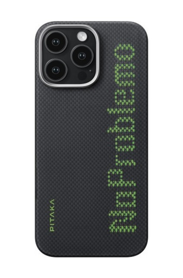 Чехол PITAKA Aries Tactile Woven для iPhone 16 Pro Max, Никакой Проблемы