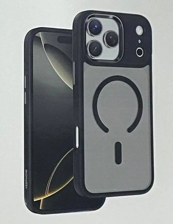 Чехол Keephone Mago Pro MagSafe для iPhone 17 Pro, Черный