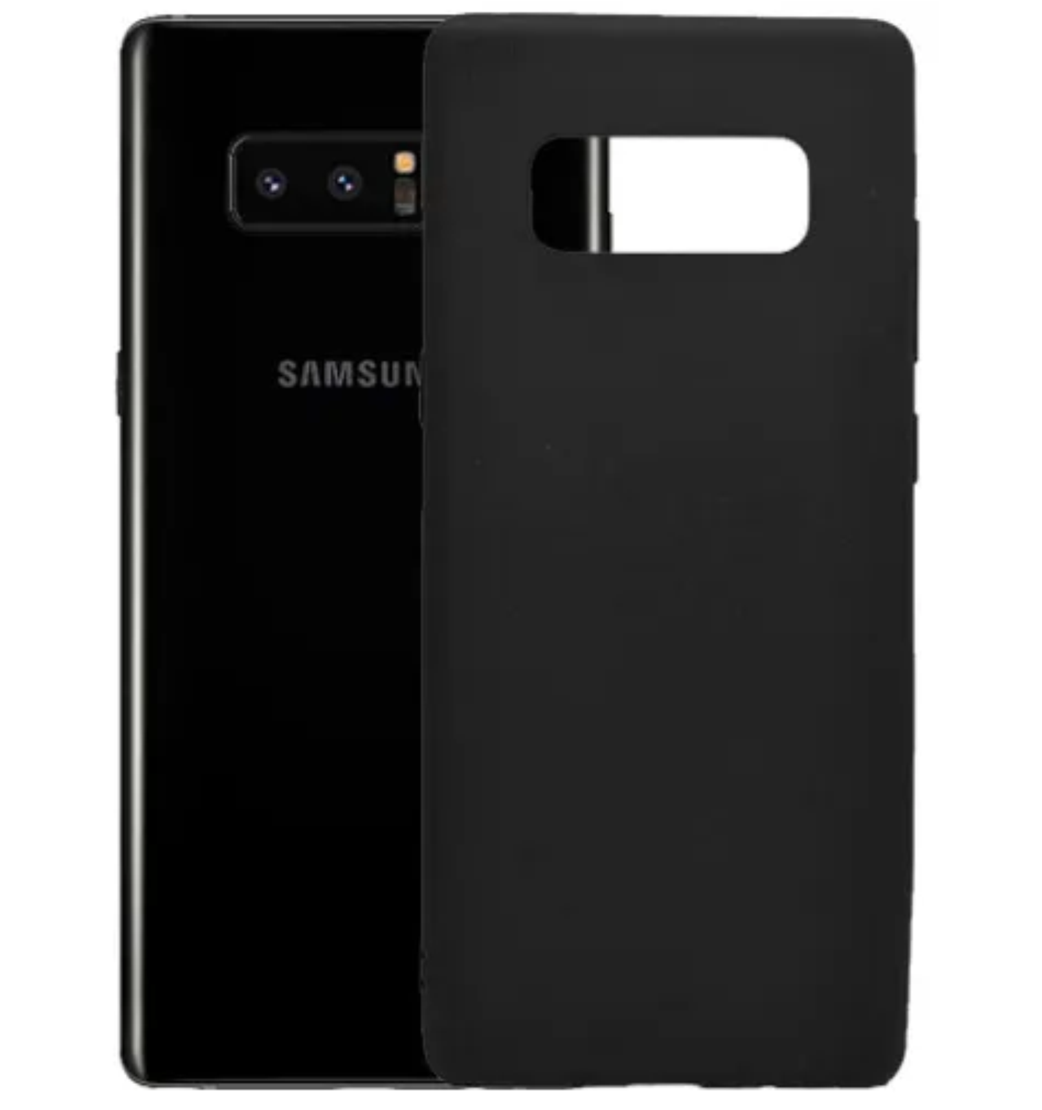 Чехол Силиконовый для Samsung Galaxy Note 8, Черный