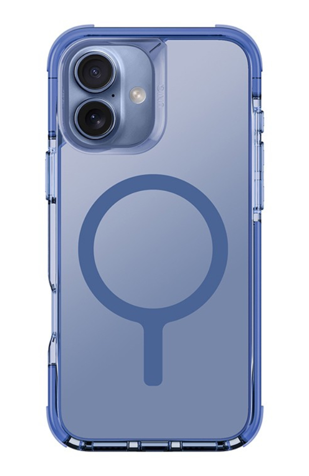 Чехол Uniq для iPhone 16, Combat Magsafe, Жемчужно-голубой