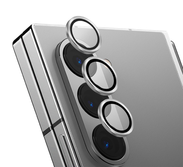 Uniq стекло для Galaxy Z Fold6 OPTIX Camera Lens protector Aluminium, Серебрянный