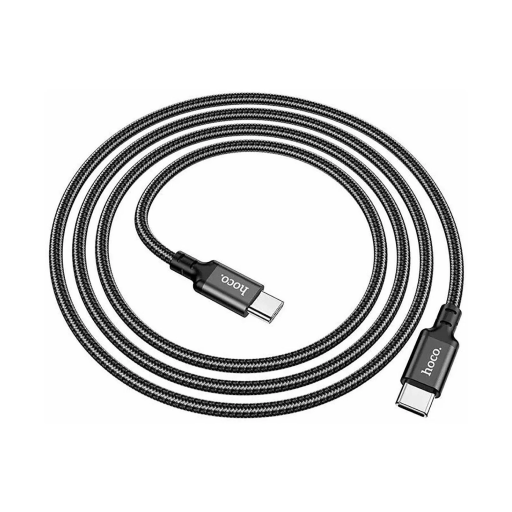 Hoco X14 Double Speed 60W Type-C To Type-C, Черный