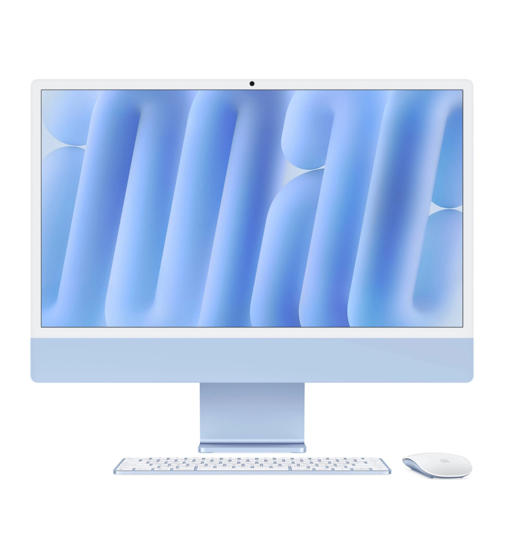 Apple iMac 24", 2024, Retina 4,5K, M4 8Core CPU, 8Core GPU/16Гб/256Гб SSD, Синий