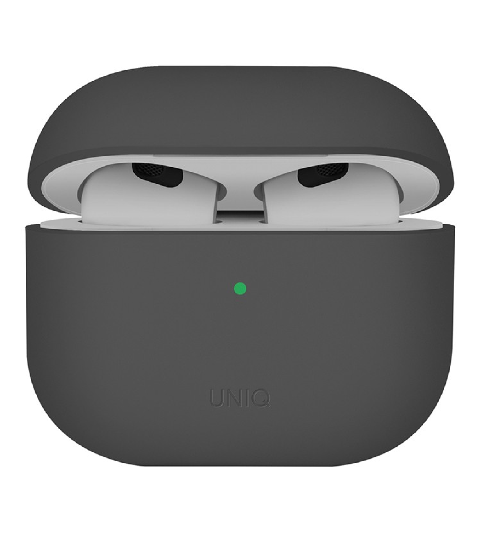 Чехол Uniq LINO Liquid silicone для Airpods 4, Серый