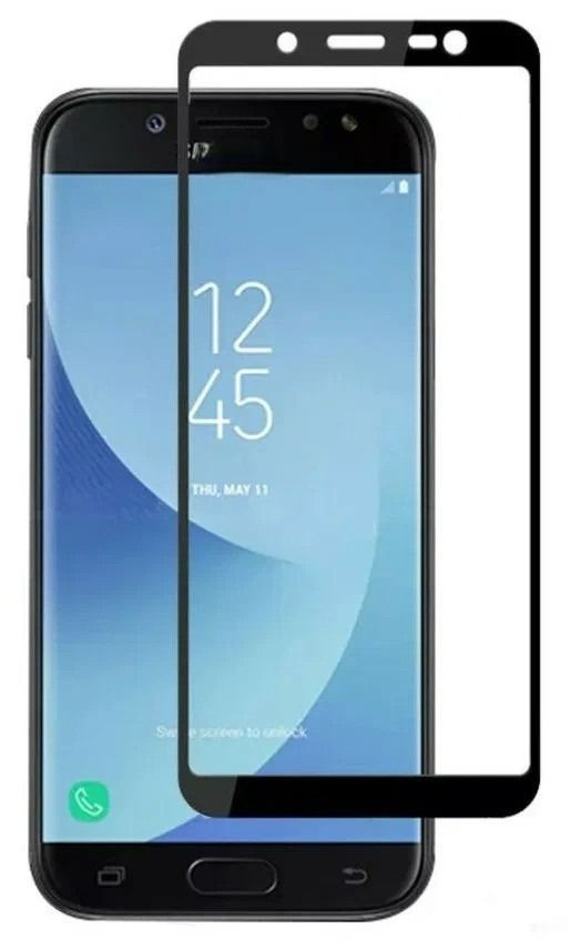 Защитное стекло для Samsung J6 2018, Черный