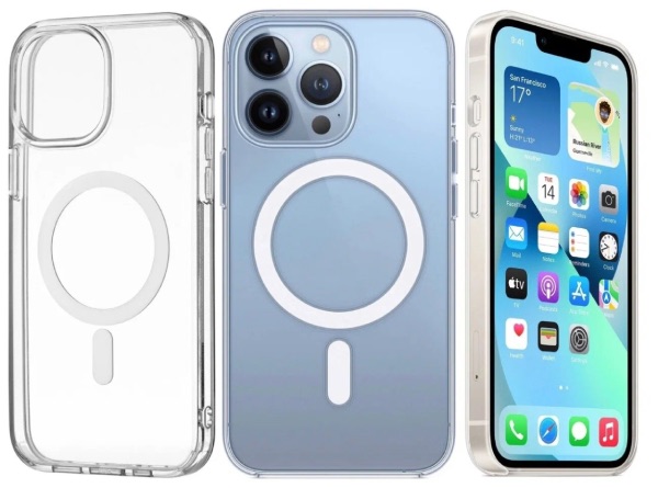 Чехол прозрачный MagSafe для iPhone 14 Pro Max