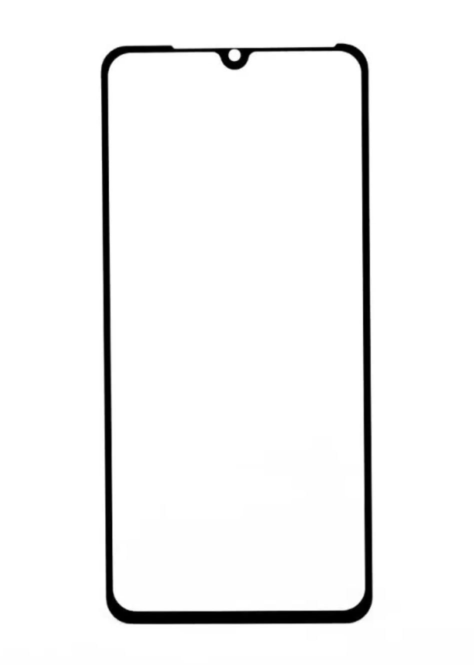 Защитное стекло 2D для Xiaomi Mi9 Lite, Черный