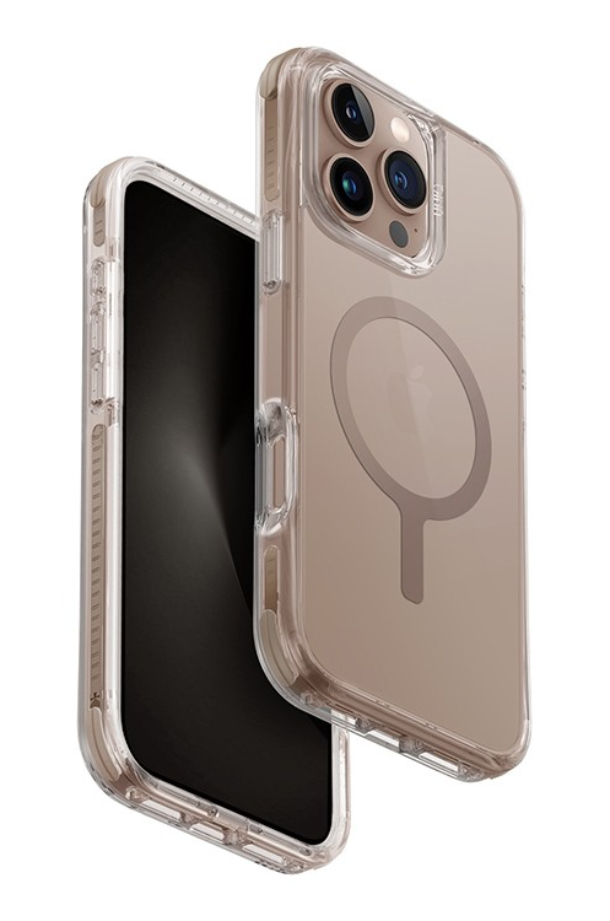 Чехол Uniq для iPhone 16 Pro Max, Combat MagSafe, Темно-золотой