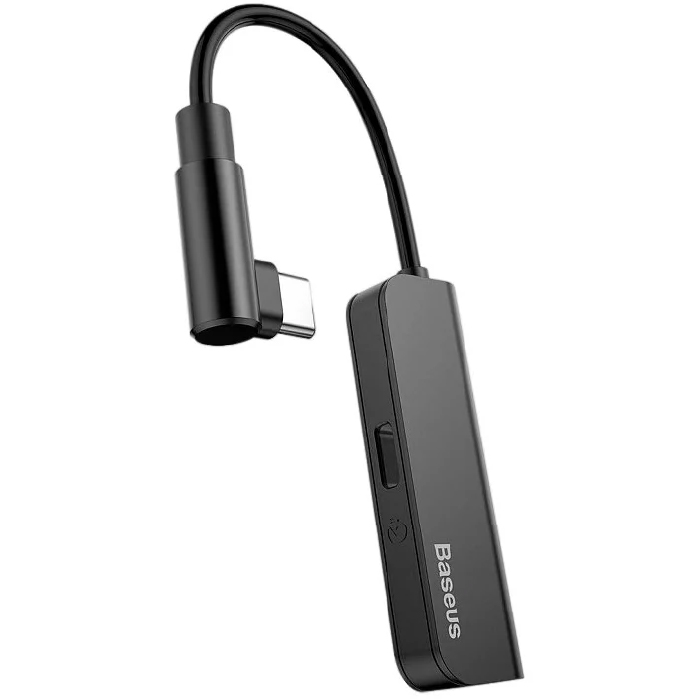 Baseus L53 Type-C to Type-C & 3.5мм, Черный