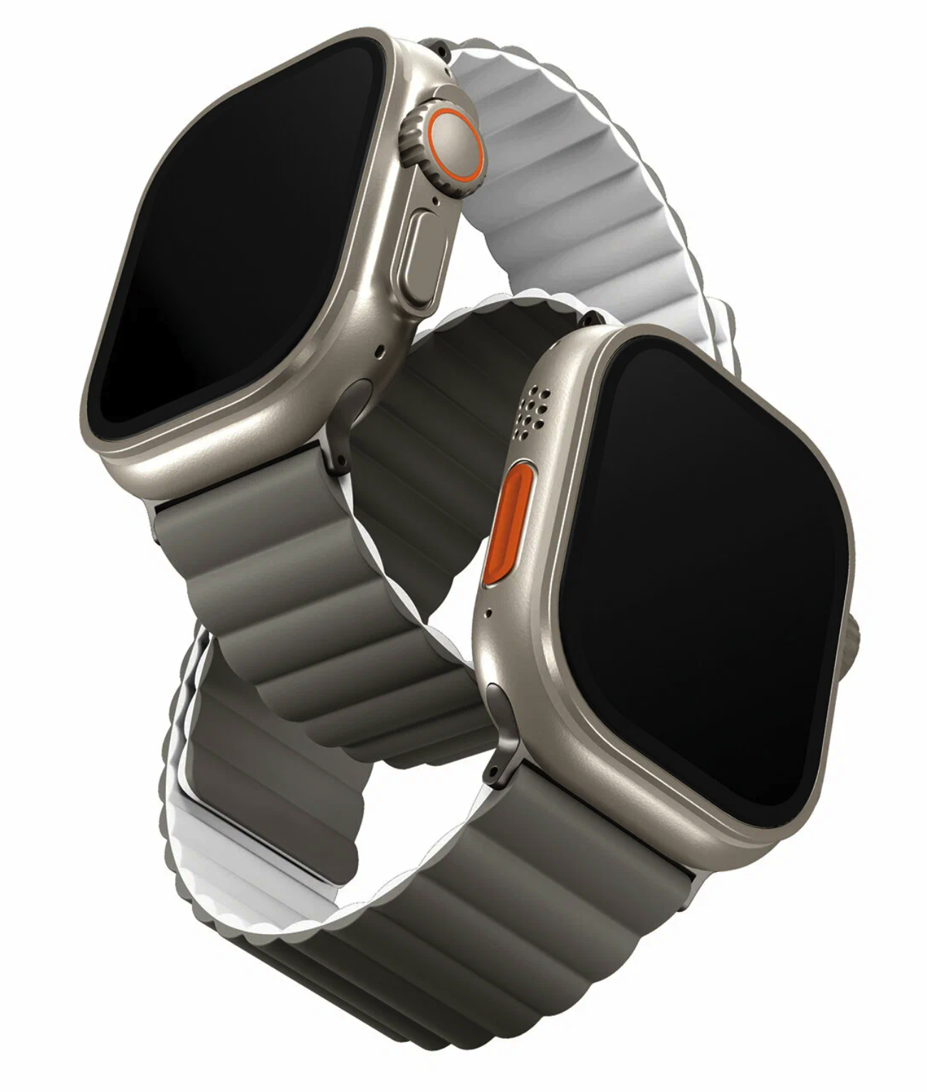 Ремешок для Apple Watch 49mm силиконовый, серый