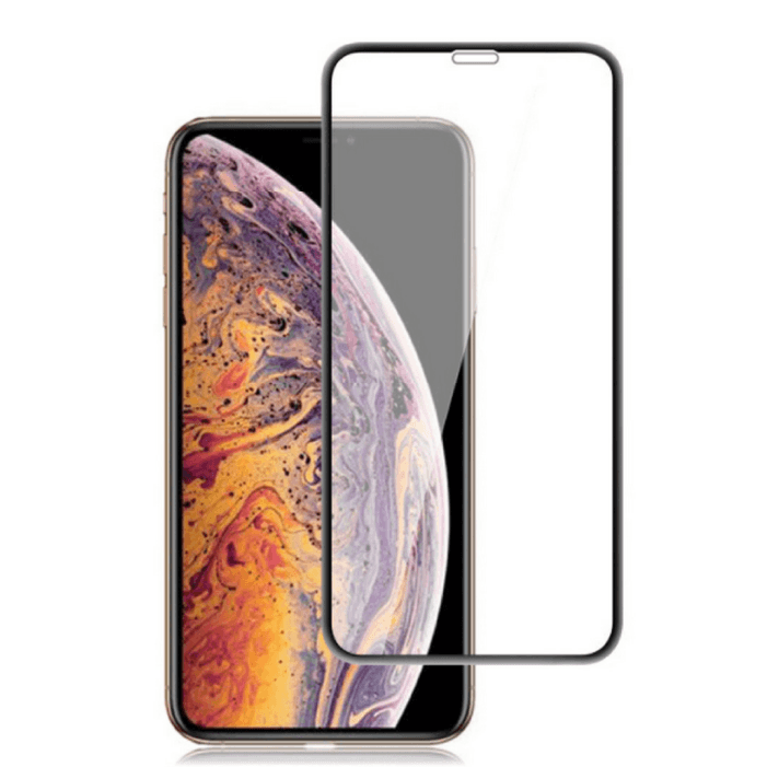 Защитное стекло цельное 3D для iPhone Xs Max / 11 Pro Max, Черный