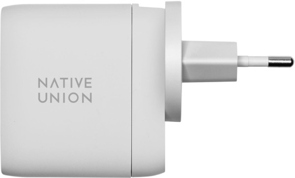 Native Union Fast GaN Charger 2 USB-C, PD, 67W, белый