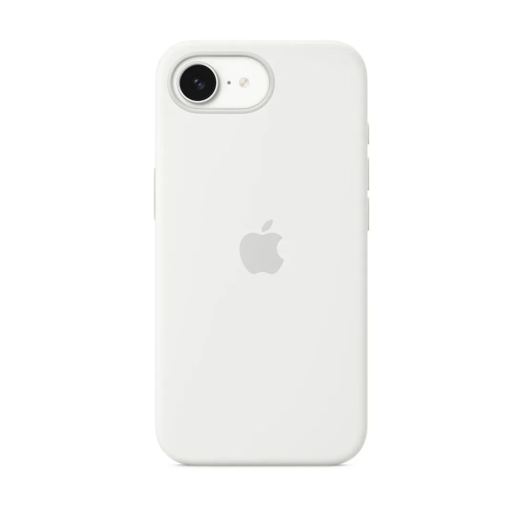 Чехол SILICONE CASE MagSafe для iPhone 16e Белый