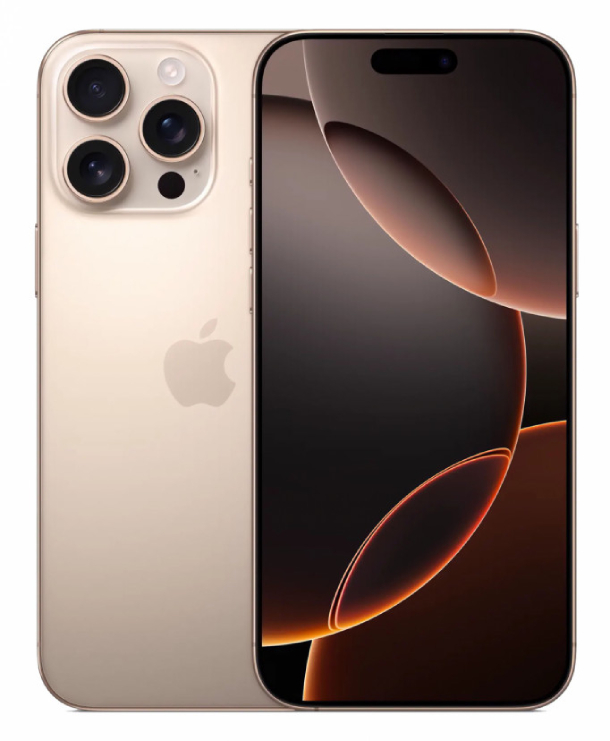 Смартфон Apple iPhone 16 Pro Max 256Гб (1 sim + eSIM / Царапинка на экране) Пустынный титан