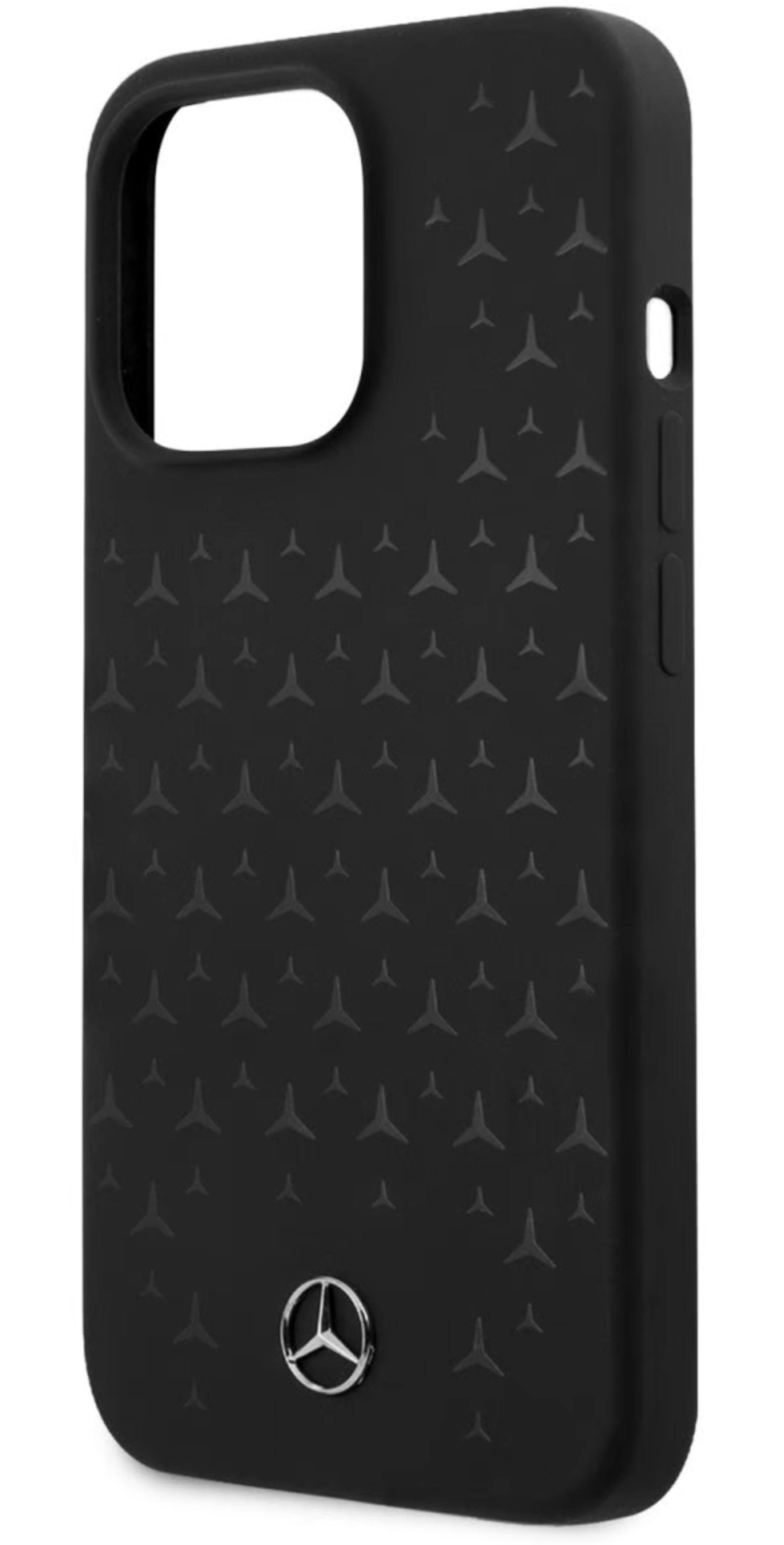 Чехол Mercedes для iPhone 13 Pro Max, Силикон, Черный