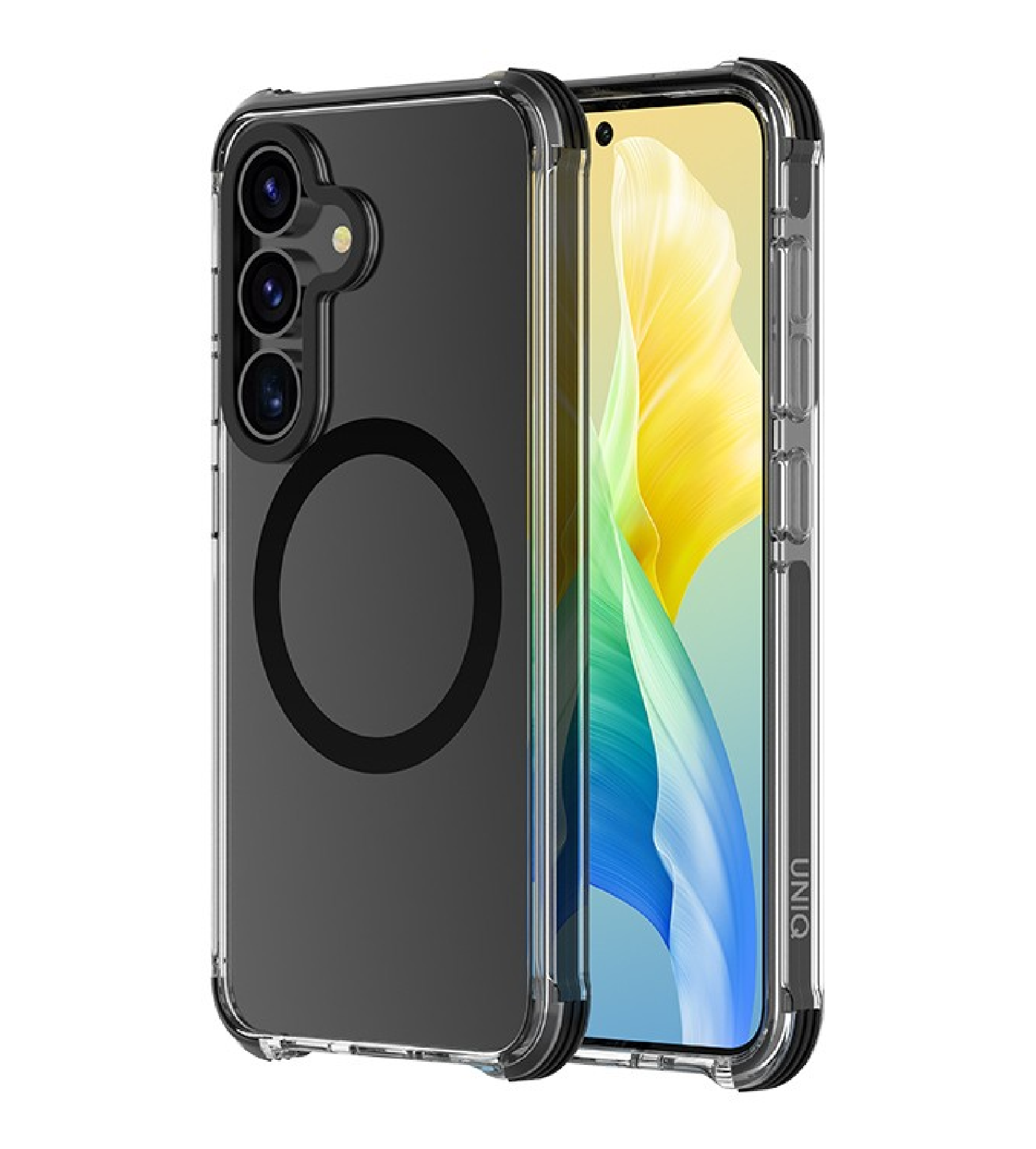 Чехол Uniq Combat Galaxy S25, MagSafe, Черный