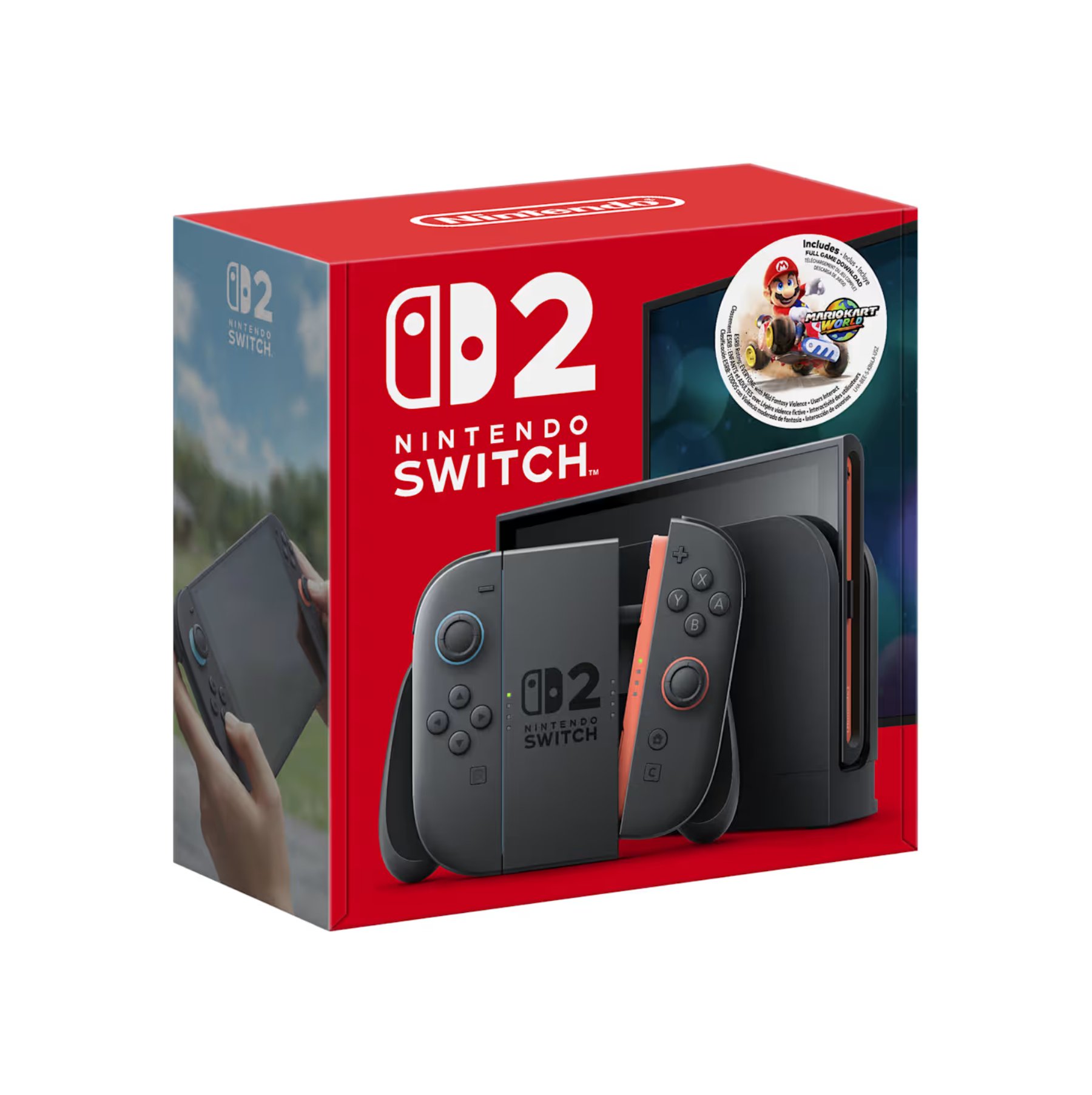 Nintendo Switch 2 с Mario Kart World Bundle
