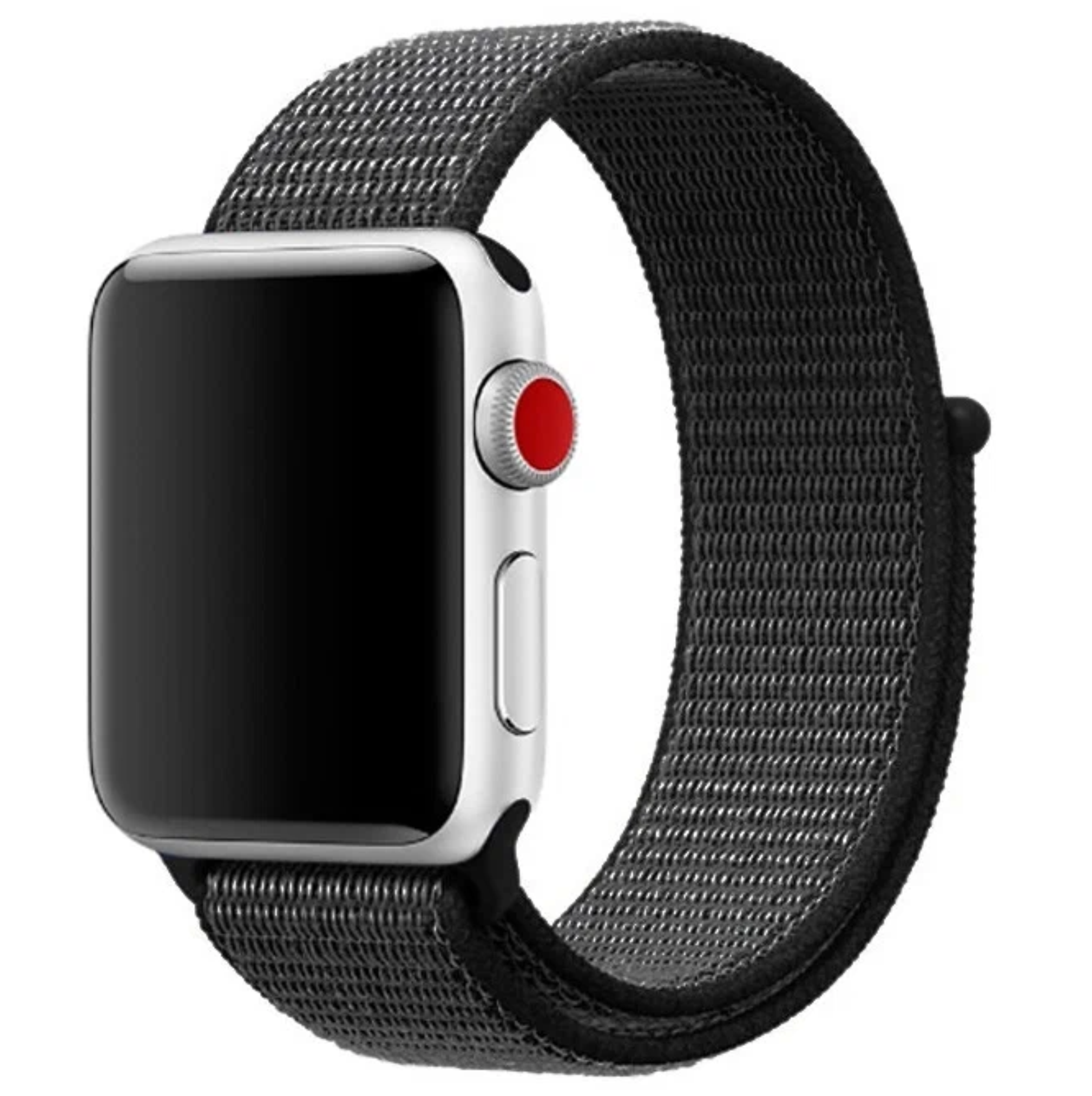 Ремешок COTEetCI нейлон для Apple Watch 38/40/41мм, Черный