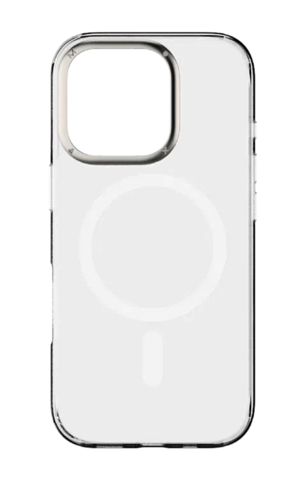 Чехол Momax Play Magsafe для iPhone 16 Pro Max, Прозрачный