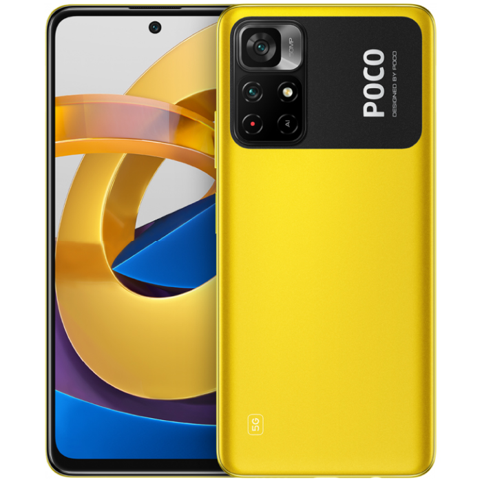 Pocophone POCO M4 PRO 5G 6/128Гб, EU, Желтый Pocophone POCO M4 PRO 5G 6/128Гб, EU, Желтый