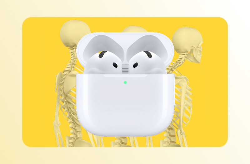 AirPods научились следить за осанкой: как это работает