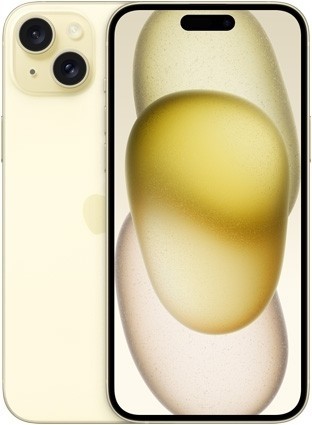 Apple iPhone 15 Plus 256Гб, 1 sim + eSIM, Желтый
