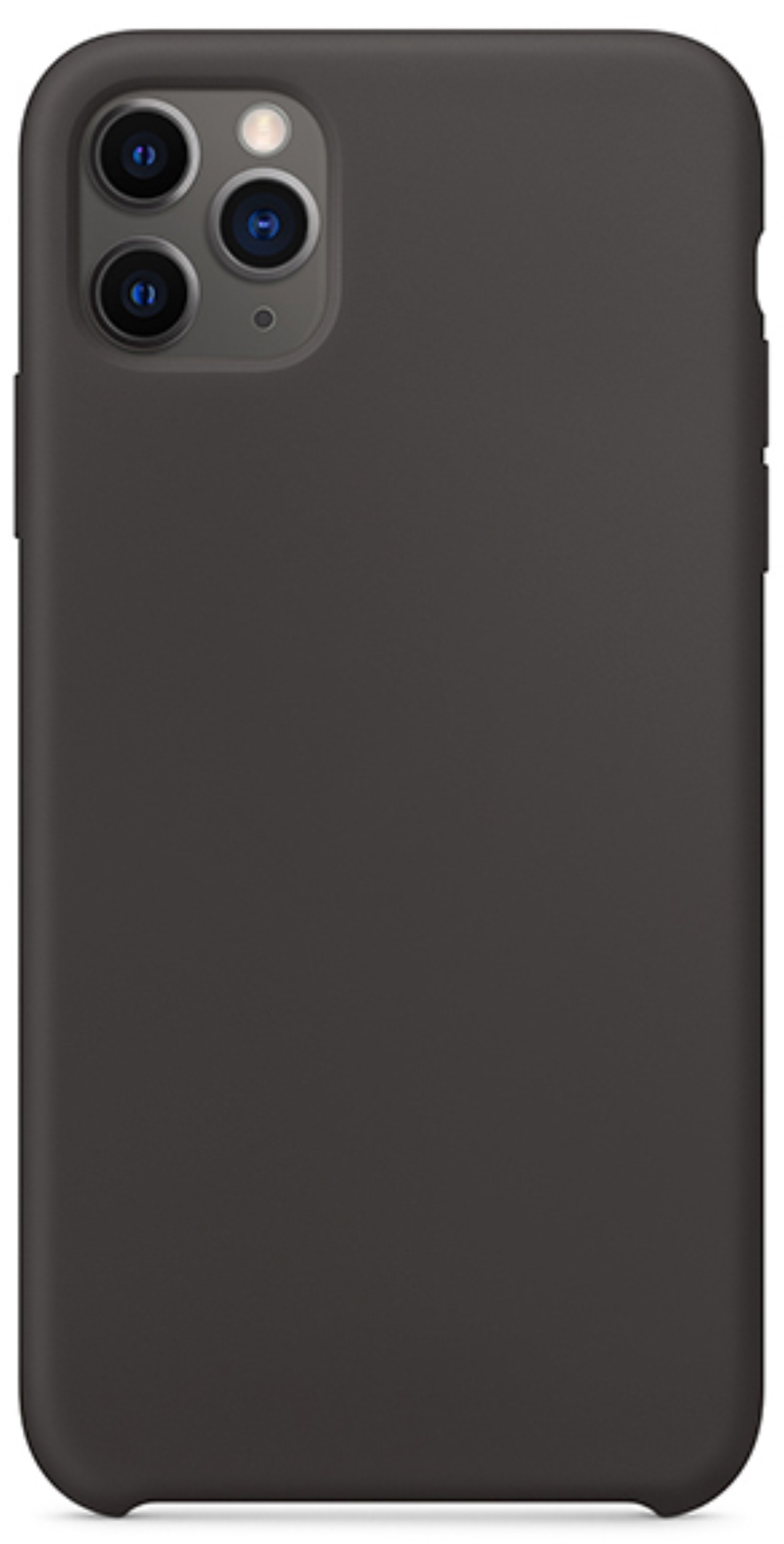 Оригинальный Силиконовый чехол для Apple iPhone 11 Pro Max, Черный