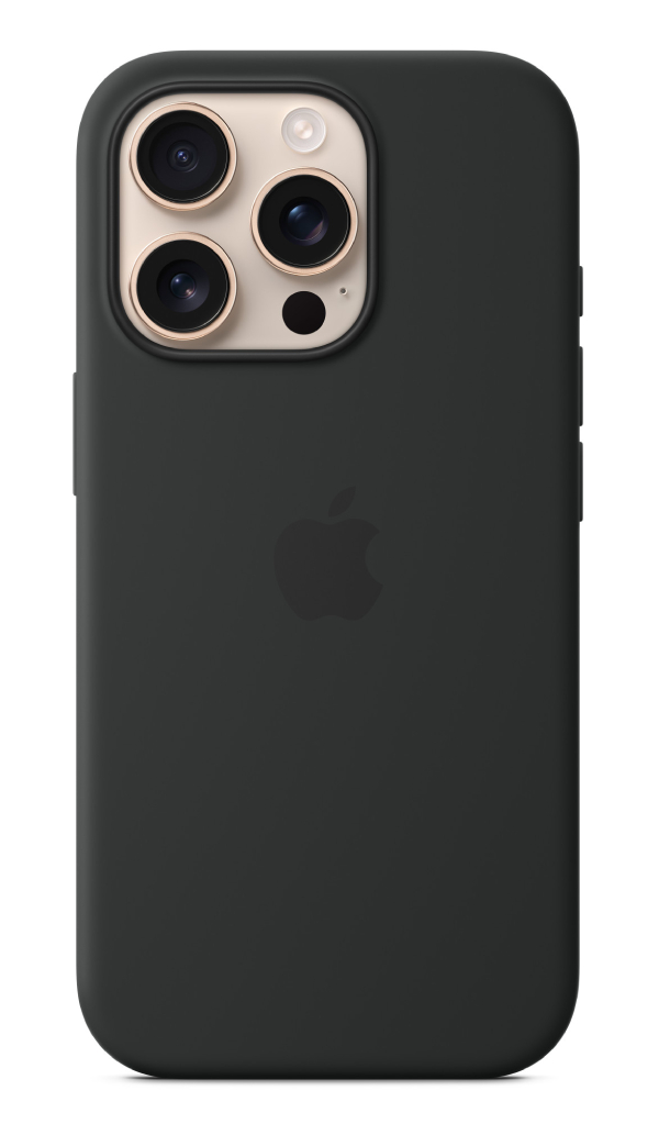 Чехол под оригинал для iPhone 16 Pro, Черный