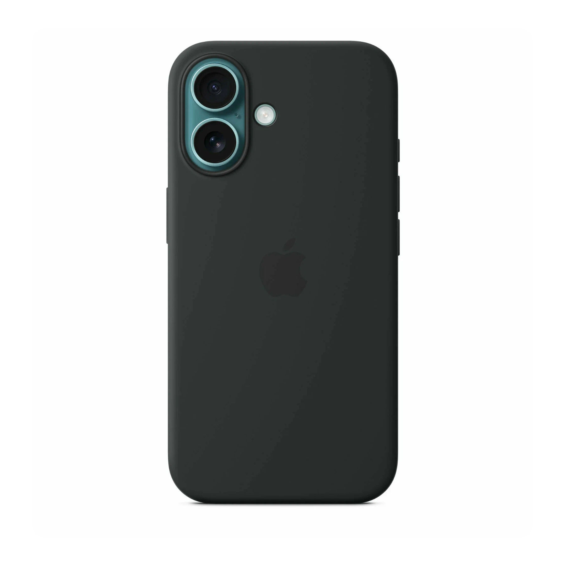 Чехол SILICONE CASE MagSafe для iPhone 16 Черный