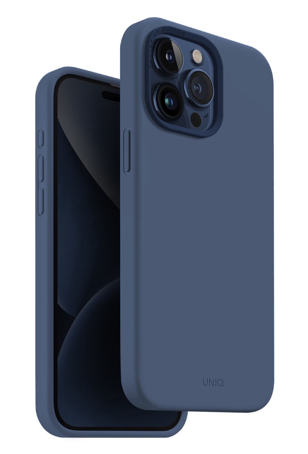 Чехол Uniq для iPhone 15 Pro Max LINO Magsafe, Синий