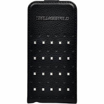 Чехол Lagerfeld для iPhone 6, Trendy Flip, Черный