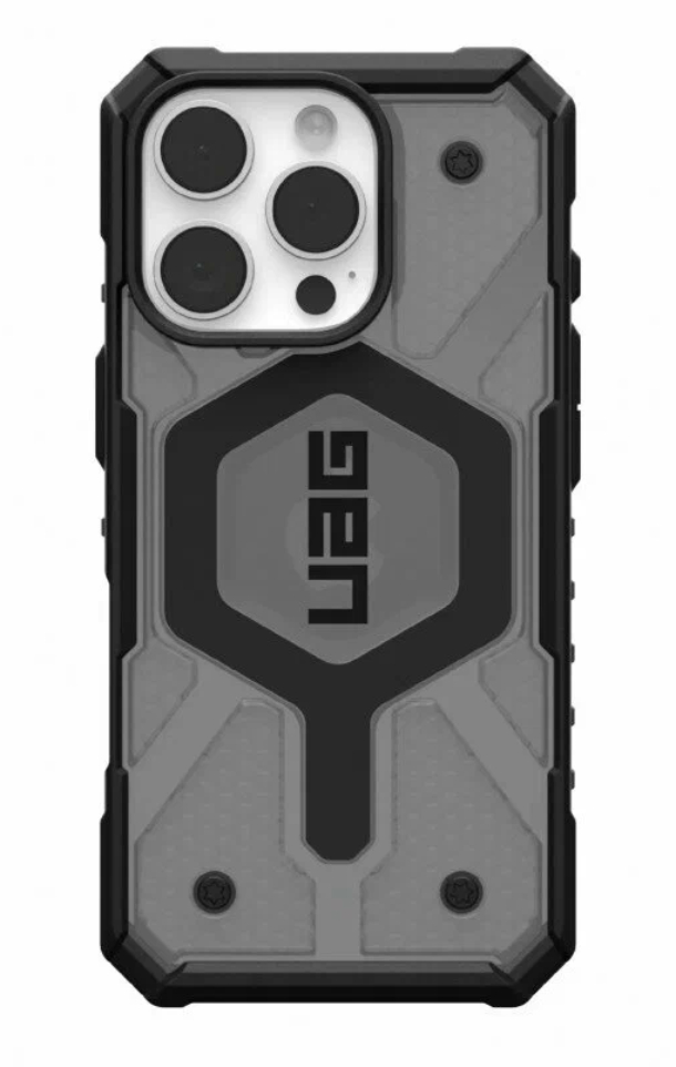 Чехол с поддержкой MAGSAFE Uag Pathfinder Clear для iPhone 16 Pro, Тонированный