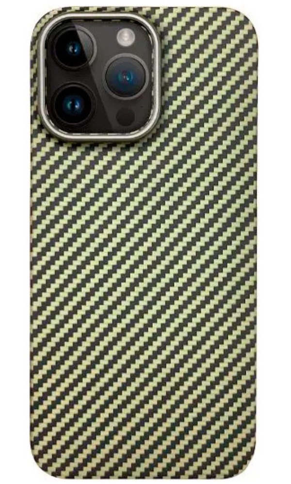 Чехол K-DOO MagSafe Кевлар для iPhone 15 Pro Max, Зеленый