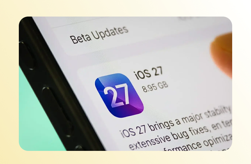 Apple выпустила четвёртую бета-версию iOS 27 для разработчиков