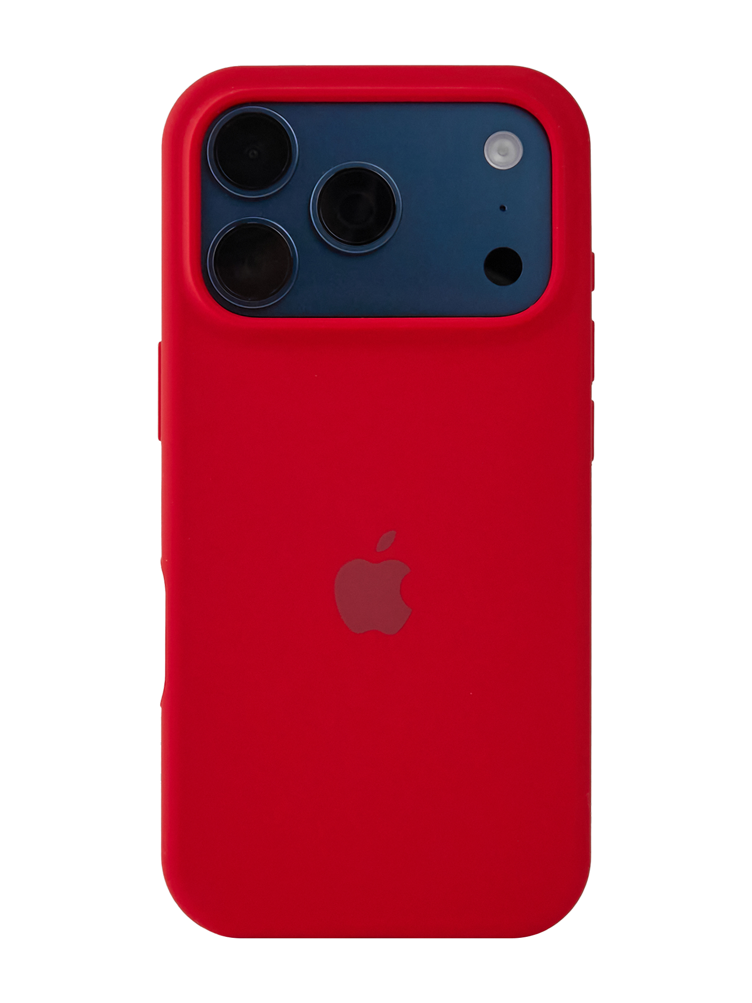 Чехол Silicone Case iPhone 17 Pro, Красный
