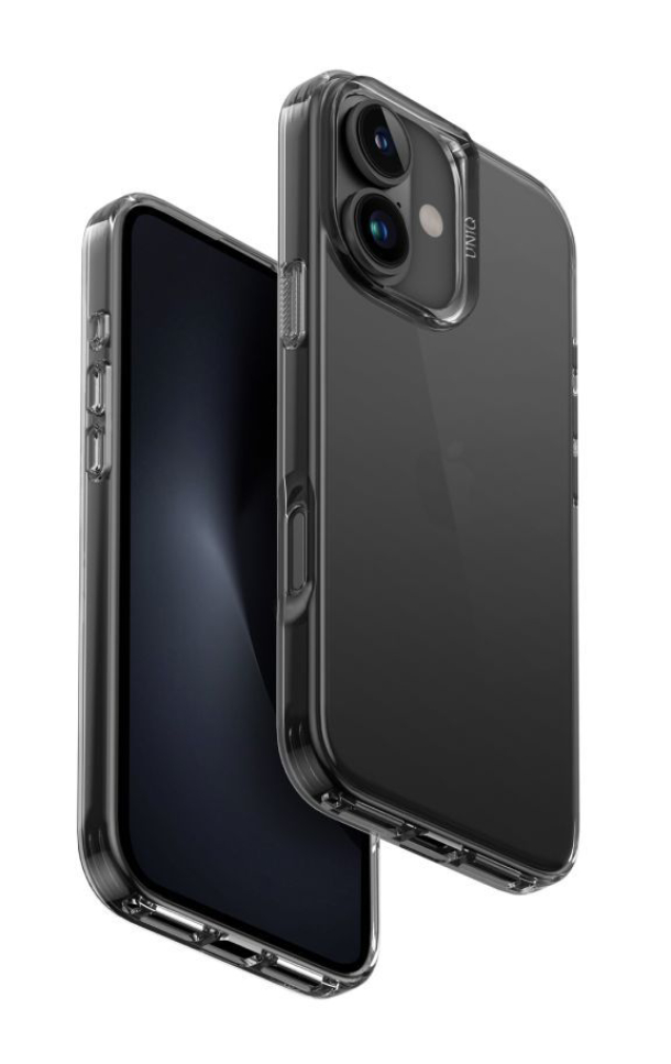 Чехол Uniq для iPhone 16 Air Fender, Дымчато-серый