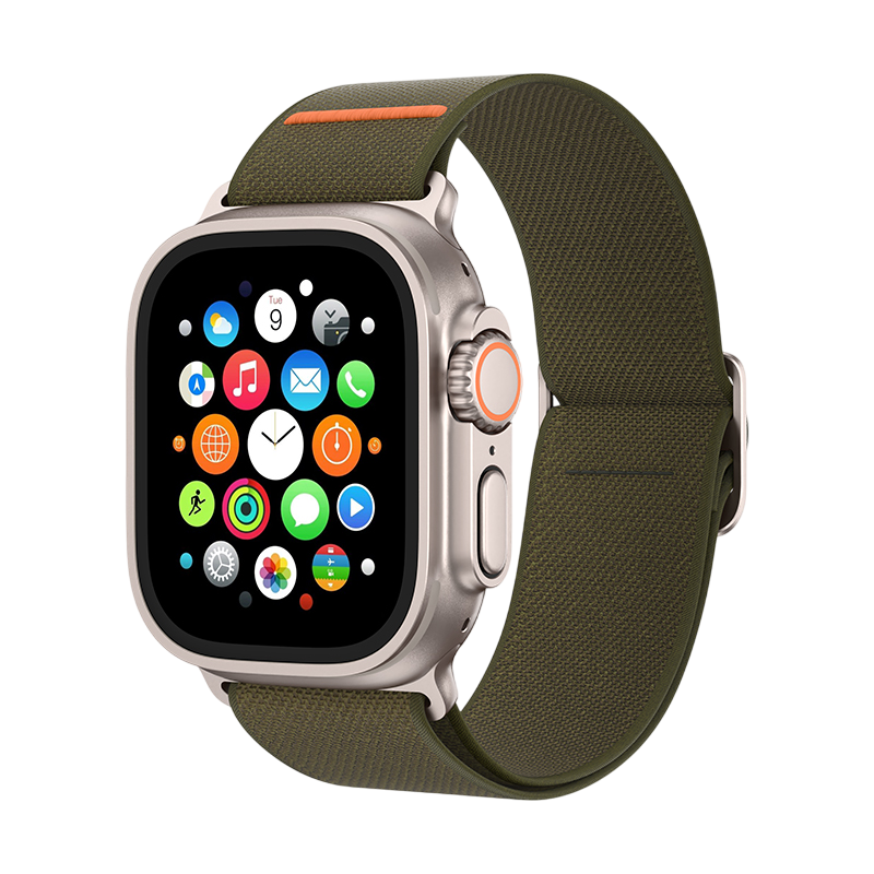 Ремешок Keephone Navas для Apple Watch 44/45/46/49мм, Хаки