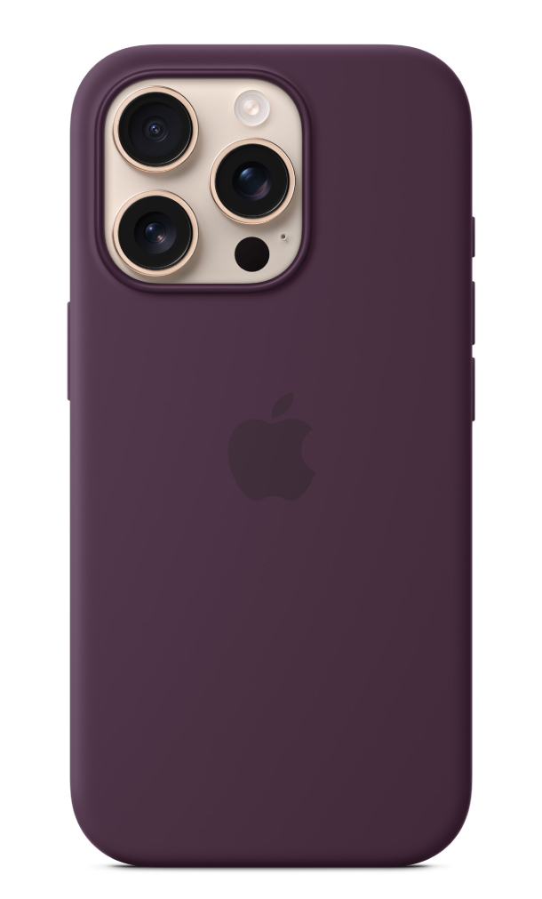 Чехол под оригинал для iPhone 16 Pro Max, Темно-фиолетовый