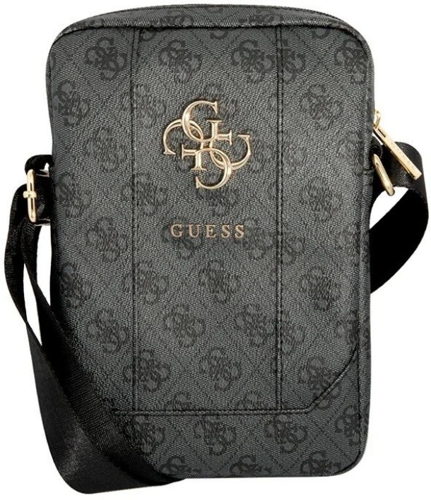 Сумка для планшетов 10" Guess 4G с большим металлическим логотипом, Серая