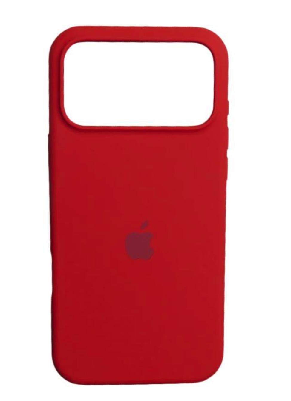 Чехол Silicone Case iPhone 17 Pro Max, Красный